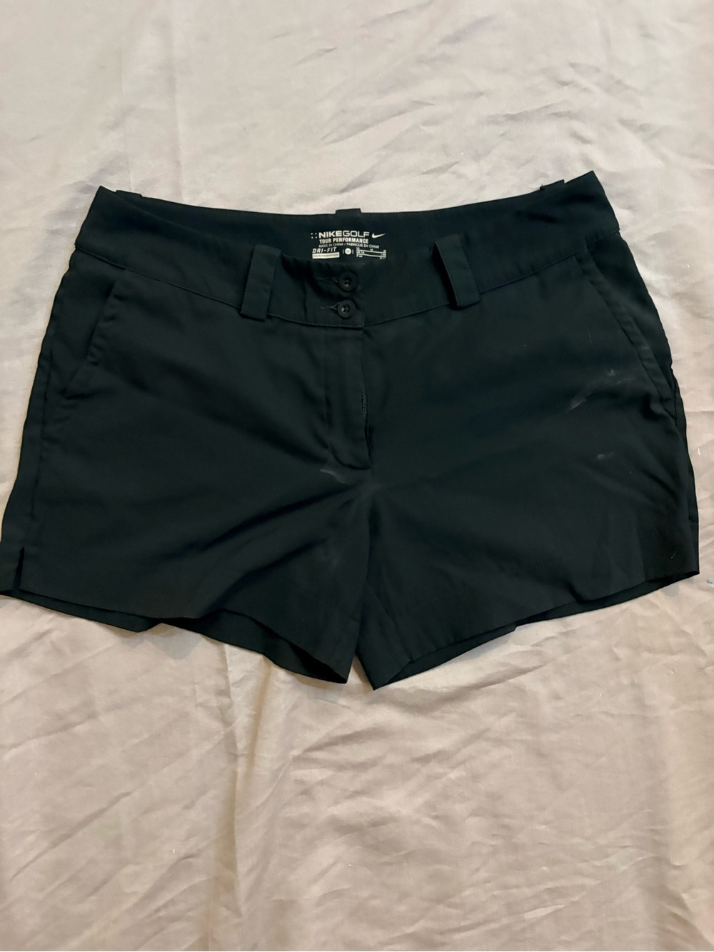 Nike Women’s Black Athletic Golf Shorts